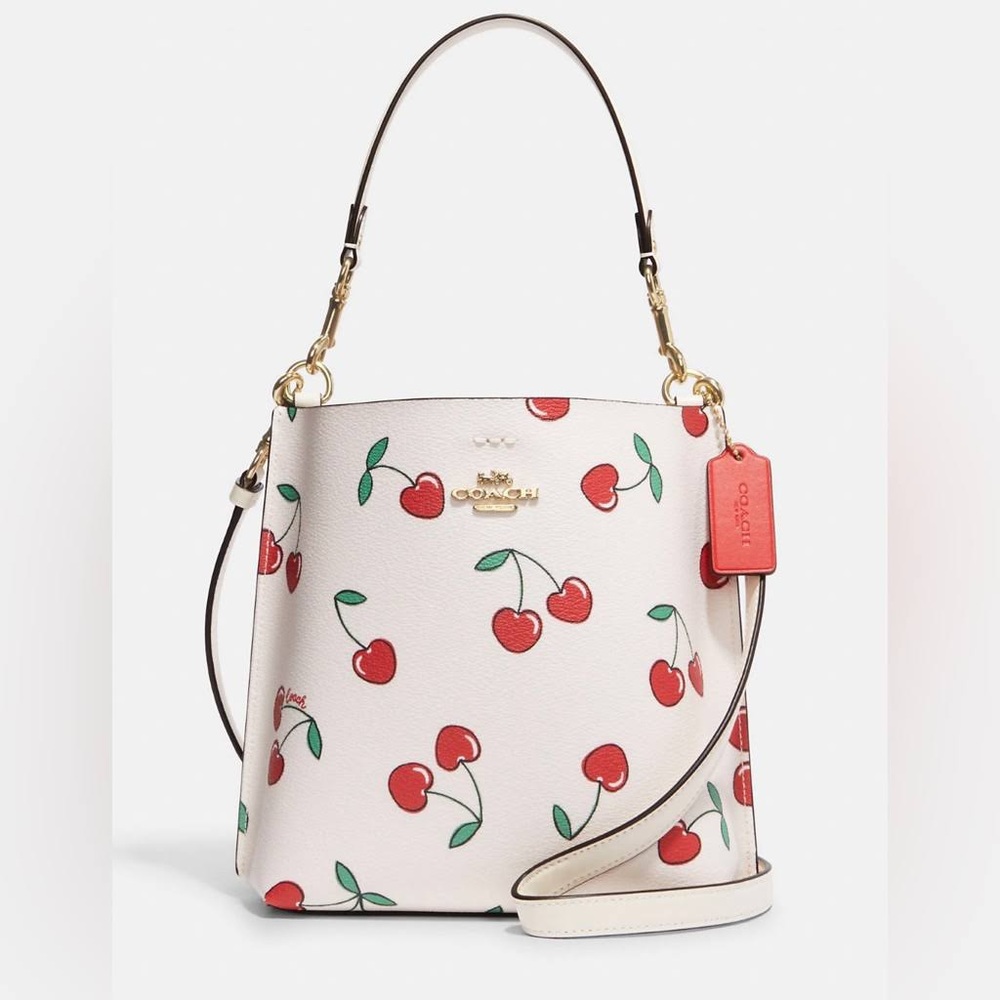 Coach cherry purse bag satchel crossbody